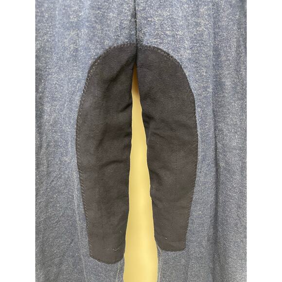 Kerrits Denim Knee Patch bootcut Riding Breeches pants denim pull-on medium - Picture 3 of 7